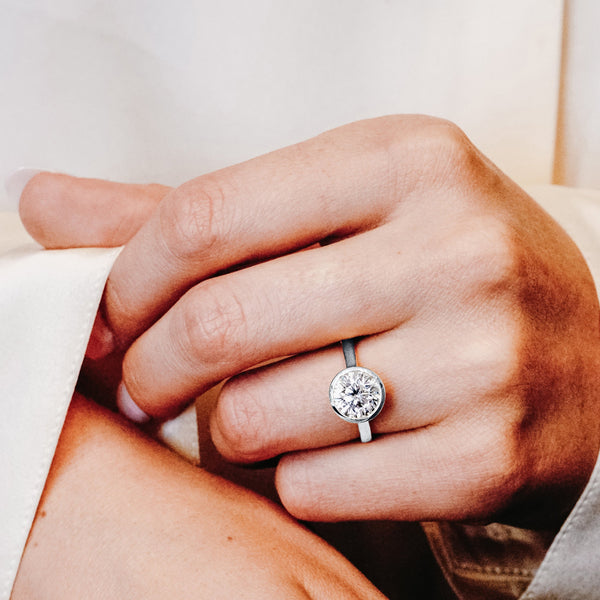 ITI NYC Round Bezel Solitaire