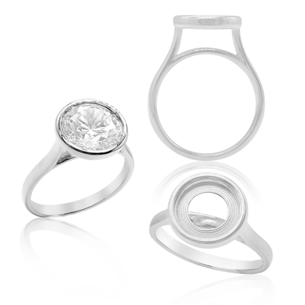 ITI NYC Round Bezel Solitaire
