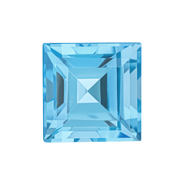 Blueiti Square Blue Topaz - December Birthstones | ITI NYC