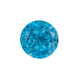 Round AAA Natural Blue Topaz - December Birthstones