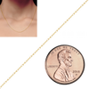 Special Order Only: Bulk / Spooled Classic Machine Rope Chain in Gold