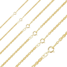 Load image into Gallery viewer, Manhattan Rope Necklace in 14K Yellow Gold

