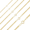 Manhattan Rope Anklet in 14K Yellow Gold