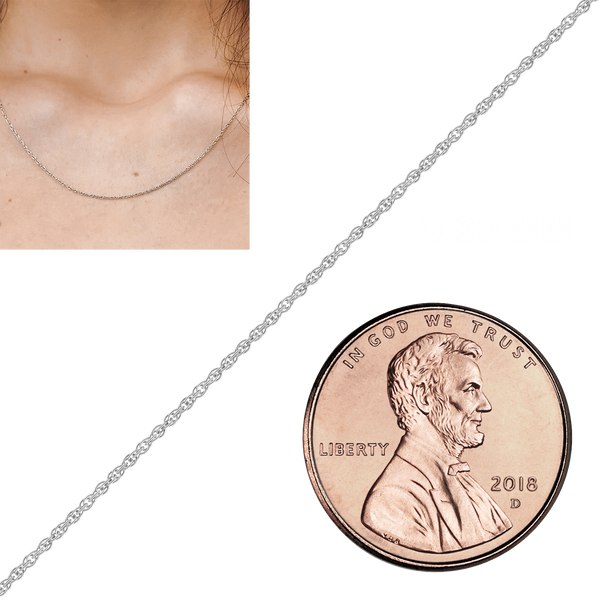 Special Order Only: Bulk / Spooled Classic Machine Rope Chain in Gold