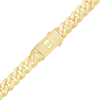 Finished Handmade Cuban Curb Necklace in 14K Yellow Gold