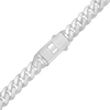Finished Handmade Cuban Curb Bracelet in Sterling Silver