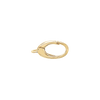 Oval Open In Chain Connectors / Charm Hangers / Carabiners (6 x 12 mm - 9 x 15 mm)
