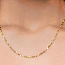 Load image into Gallery viewer, Delancey St. Diamond Cut Cable Necklace in 18K Yellow Gold
