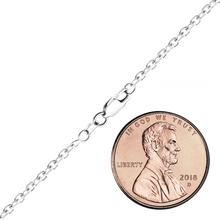 Load image into Gallery viewer, Delancey St. Diamond Cut Cable Bracelet in 18K White Gold
