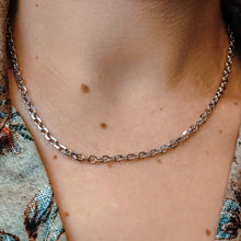 Load image into Gallery viewer, Delancey St. Diamond Cut Cable Chain Necklace in Sterling Silver
