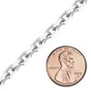 Bulk / Spooled Diamond Cut Cable Chain in Sterling Silver (0.90 mm - 8.00 mm)