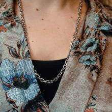 Load image into Gallery viewer, Delancey St. Diamond Cut Cable Chain Necklace in Sterling Silver
