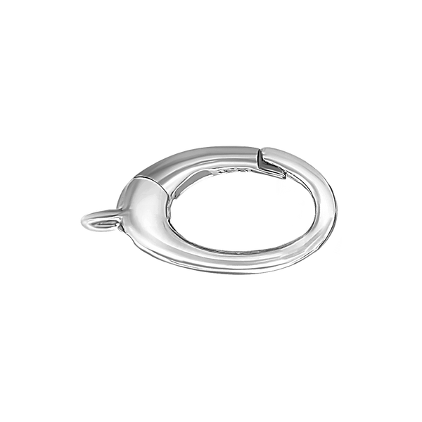 Oval Open In Chain Connectors / Charm Hangers / Carabiners (6 x 12 mm - 9 x 15 mm)