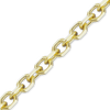 Bulk / Spooled Diamond Cut Round Semi-Solid Cable Chain in 14K Yellow Gold (1.05 mm - 3.80 mm)