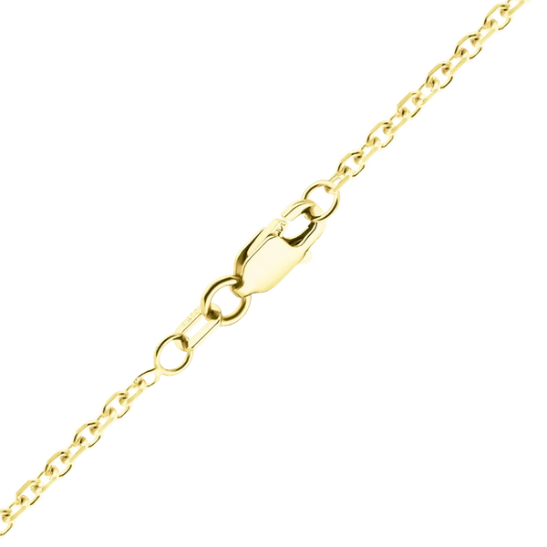 Delancey St. Diamond Cut Semi-Solid Cable Bracelet in 14K Yellow Gold