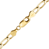 Finished Elongated Curb Anklet in 14K Gold-Filled