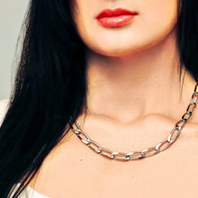 Load image into Gallery viewer, East Bowery Curb Chain Necklace in Sterling Silver
