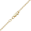 Flat Christopher St. Cable Anklet in 14K Yellow Gold