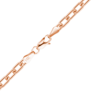 Christopher St. Cable Bracelet in 14K Rose Gold