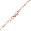 Christopher St. Cable Anklet in 14K Rose Gold