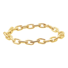 Houston St. Semi-Solid Cable Chain Ring in 14K Yellow Gold
