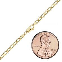 Load image into Gallery viewer, Christopher St. Cable Necklace in 14K Yellow Gold
