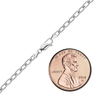 Christopher St. Cable Bracelet in 14K White Gold