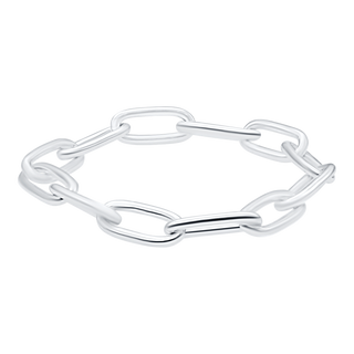 Christopher St. Cable Chain Ring in Sterling Silver