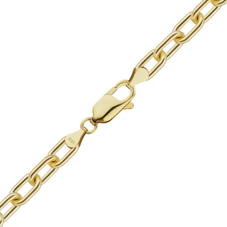 Christopher St. Cable Anklet in 18K Yellow Gold
