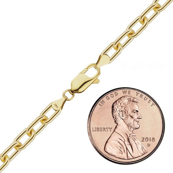 Christopher St. Cable Bracelet in 14K Yellow Gold