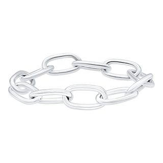 Christopher St. Cable Chain Ring in Sterling Silver