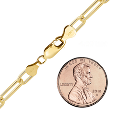 Load image into Gallery viewer, Finished Elongated Cable Bracelet in 14K Gold-Filled
