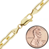 Christopher St. Cable Anklet in 14K Yellow Gold