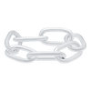 Christopher St. Cable Chain Ring in Sterling Silver