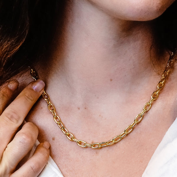 Bulk / Spooled Elongated Cable Chain in 14K & 18K Yellow Gold (0.85 mm - 5.90 mm)