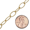 Bulk / Spooled Light Round Cable Chain in 14K Gold-Filled (1.50 mm - 11.00 mm)