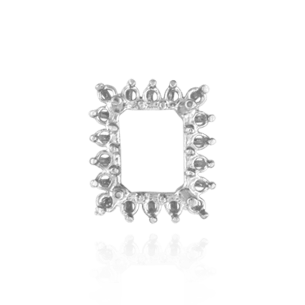 ITI NYC Emerald Shape Cluster Tops (6.00 x 4.00 mm - 10.00 x 8.00 mm)