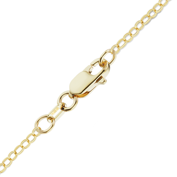 Finished Flat Cable Anklet in 14K Gold-Filled