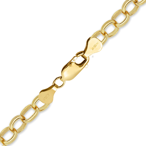 Finished Flat Cable Bracelet in 14K Gold-Filled