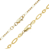 FiDi Figaro Cable Anklet in 14K Yellow Gold
