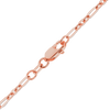 FiDi Figaro Cable Necklace in 14K Rose Gold