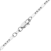 FiDi Figaro Cable Necklace in 14K White Gold