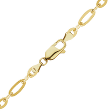 Load image into Gallery viewer, FiDi Figaro Cable Bracelet in 14K Yellow Gold
