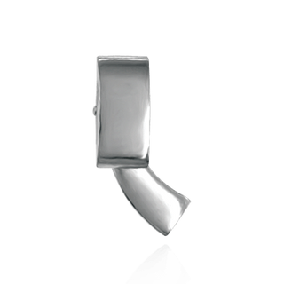 ITI NYC Square Whales Tail Cuff Links (14 x 7mm)