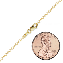 Load image into Gallery viewer, Columbus Ave. Cable Necklace in 14K Yellow Gold
