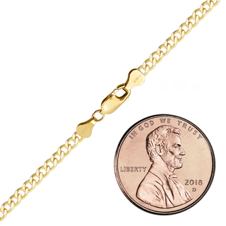 Finished Curb Necklace in 14K Gold-Filled