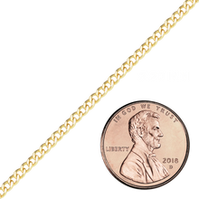 Load image into Gallery viewer, Finished Curb Anklet in 14K Gold-Filled

