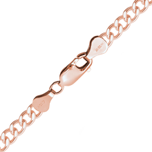 Load image into Gallery viewer, Finished Curb Anklet in 14K Rose Gold-Filled
