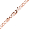 Finished Curb Necklace in 14K Rose Gold-Filled
