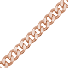 Load image into Gallery viewer, Bulk / Spooled Curb Chain in 14K Rose Gold-Filled (3.30 mm)

